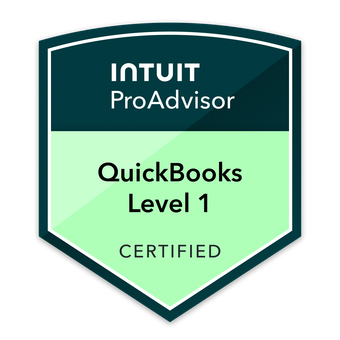 Intuit QuickBooks Online Level 1 Certified ProAdvisor